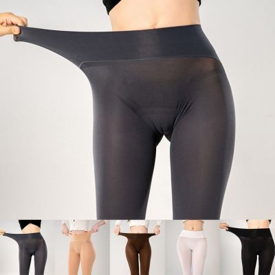 Seamless Plus Velvet Pantyhose for Women Deep Crotch & Thickened Tights